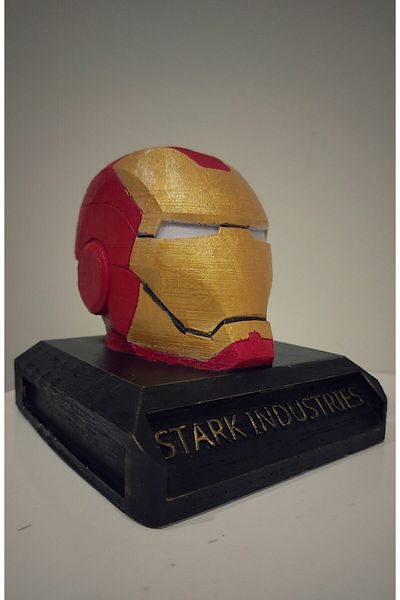 ARDSHOP Ironman Bust Figure Large Size Hard Heavy