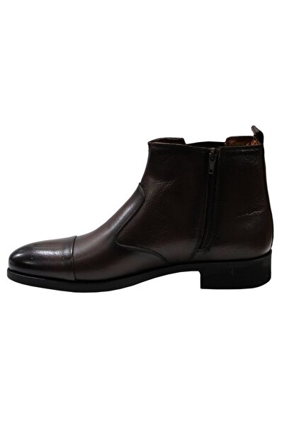 KALE 0411 Hakiki Deri Anatomik Günlük Erkek Ayakkabı Bot