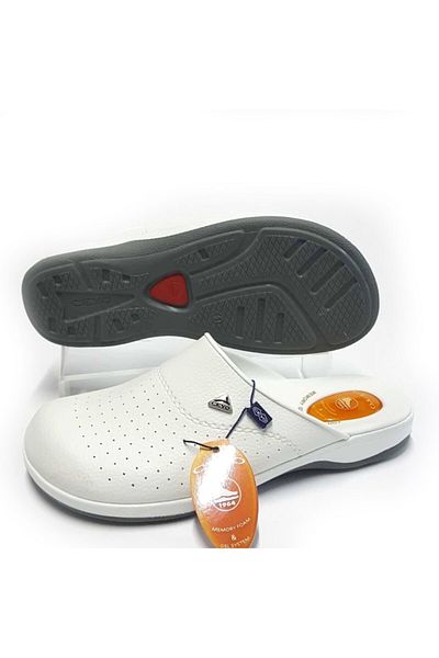 Ceyo 9846 Papuci Sabo pentru bărbați Flex-1 Anatomical Gel White