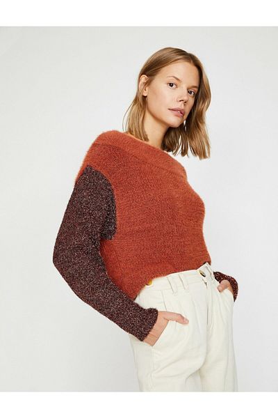 Koton Women's Sweater 0kak92548ht