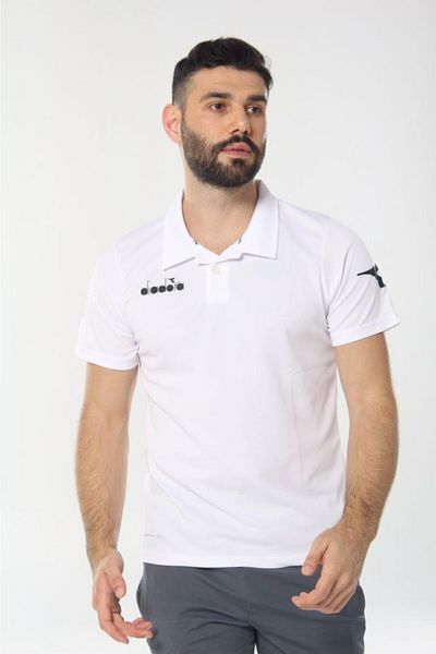 Diadora Λευκό μπλουζάκι Nacce Camping