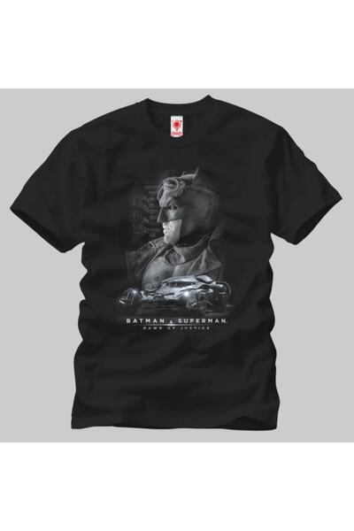 Crazy Muška majica sa Batman automobilom