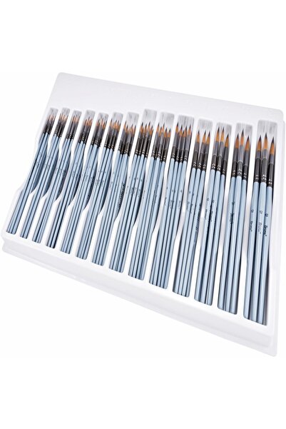 Brons Br-862 Sulu Boya Ve Akrilik Boya Fırça Seti (144 Lü Paket)