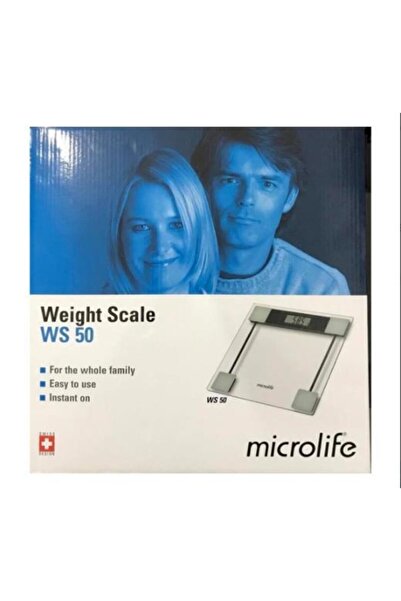 Microlife Ws 50 Dijital Cam Baskül, Banyo Tartısı