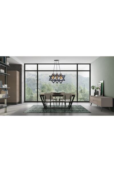 3 Lü Gondol Modern Avize