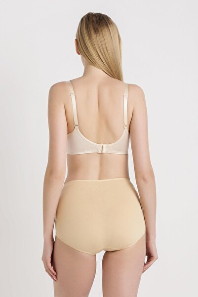 Magic Form Ten Düz Kumaşlı Ince Süngerli Büyük Beden Toparlayıcı Sütyen 5738