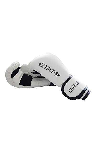 Delta Challenger Dura-Strong Beyaz-Siyah Boks Eldiveni