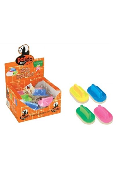 Panda Yazı Tahtası Silgisi Küçük Karışık Renklerde Pan680 (24 Lü Kutu)