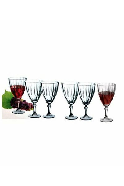 Paşabahçe 440113 كوب قهوة بقاعدة دايموند 6 قطع 49 سم مكعب