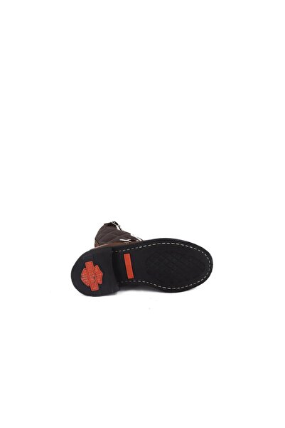 Harley Davidson Kahve Nubuk Deri Laconia 644 Kadın Bot 025g100071
