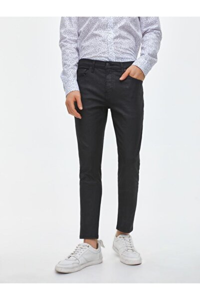 Ltb Smarty Black Coated Wash Pantolon
