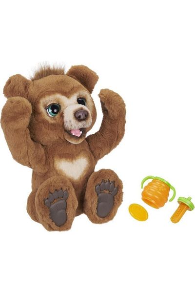 FurReal Fur Real My Cute Bear Cubby, Interactive Toy, 100+ Voices