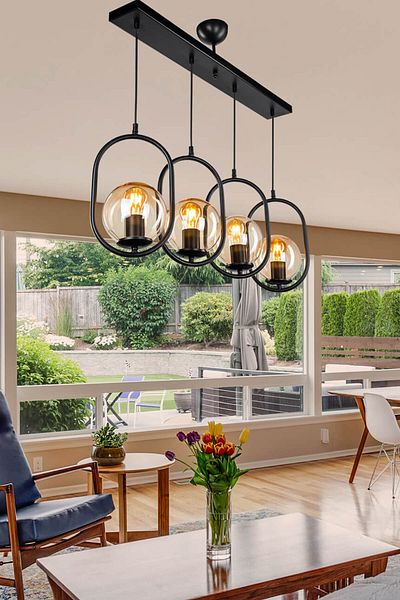 Gloria Clare 4 Row Chandelier