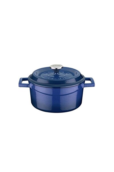 Lava Döküm Yuvarlak Tencere Trendy Çap 18cm