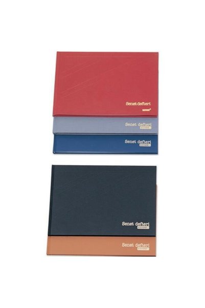 Bayındır Senet Defteri Ciltli 48 Yaprak 17x24 Cm Ciltli Senet Defteri