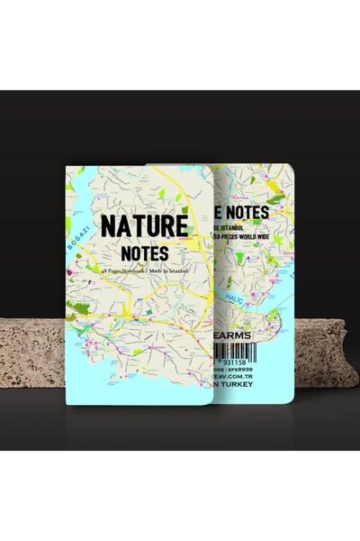 Nature Notes Paradise Istanbul Not Defteri ( 1453 Adet Limitli Üretim )