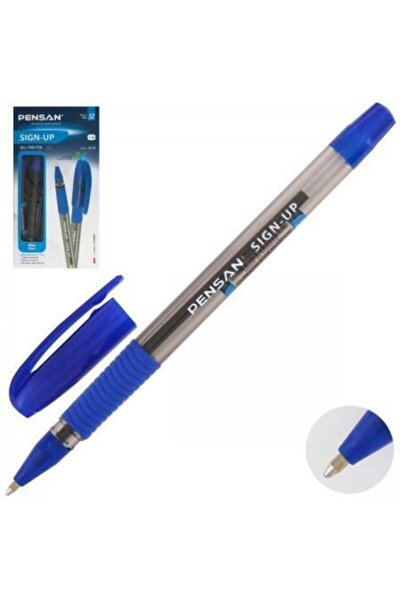 Pensan 2410 Sign Up Tükenmez Kalem 1,0 Mm Mavi (12 Li Paket) Pe2410sumavi