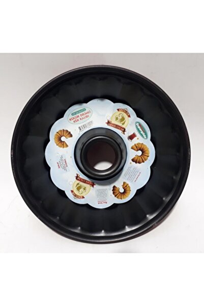 Genel Markalar 20 Dilimli Dışı Emaye Içi Teflon Ortası Delikli 25cm Çapında Kek Kalıbı Delik Çapı 7cm