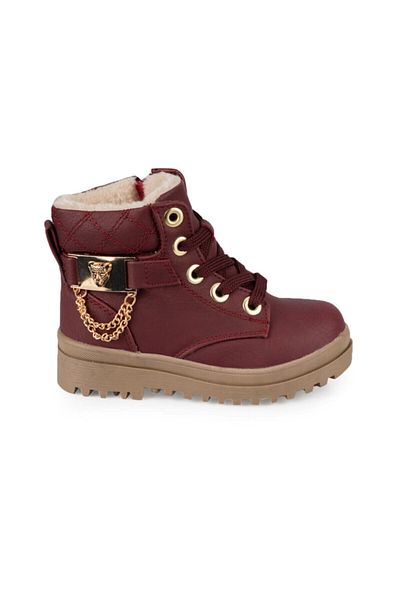Kinetix Cizme pentru fetiță LILY 9PR Roșu Claret100425874