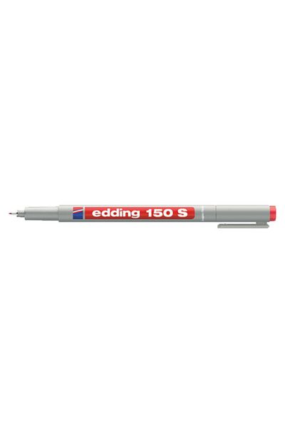 Edding E-150 S Acetate Pen Red Ed15002
