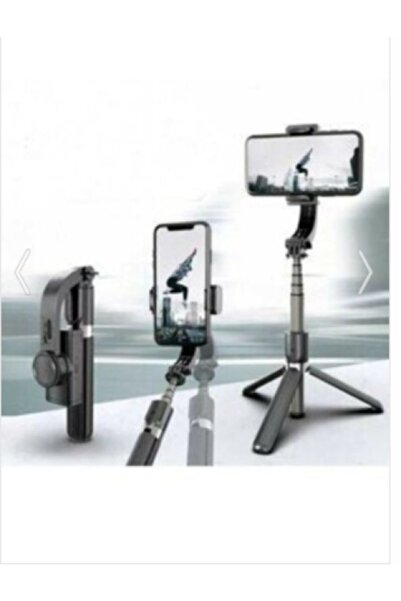 Genel Markalar Gimbal L08 Anti Shake Profesyonell 360 Bluetooth Telefon Tutuc...