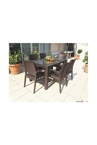 Rainboww 80x140 Camli Masa 6 Sandalye 6 Minder Rattan Takim K Kahverengi Fiyati Yorumlari Trendyol Rainboww 80x140 Camli Masa 6 Sandalye 6 Minder Rattan Takim K Kahverengi Fiyati Yorumlari Trendyol