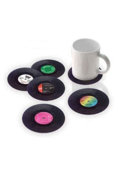 toptanhanem Retro Plaque Design Coasters Foreign Classic