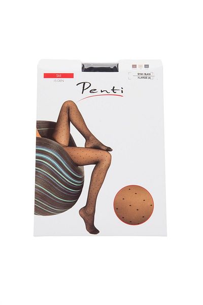 Penti Шарени тънки чорапогащници на точки