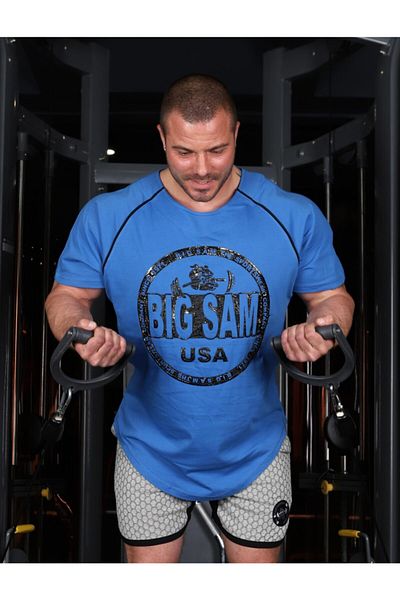 Big Sam Fitness T-shirt Oversize Training Top 3252