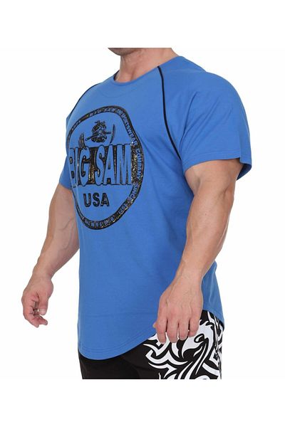 Big Sam Fitness T-shirt Oversize Training Top 3252