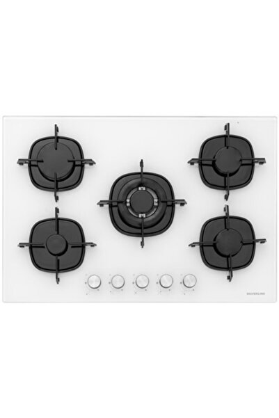 Silverline Beyaz Cam Ankastre Set 5 Yıl Garanti (3373 Mısto 60+cs5365w01+bo6504w01)