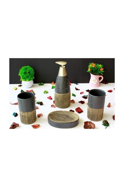 Ün-Ev 4-Piece Bathroom Set