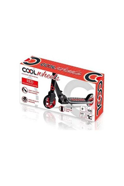 Cool Wheels 8 Years Old and Above Red Foldable Furkan Toys - 100 kg 2 Red