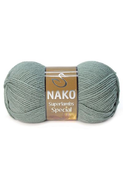 NAKO Superlambs Special Πράσινο Πλεκτό Σχοινί 100 gr 1631