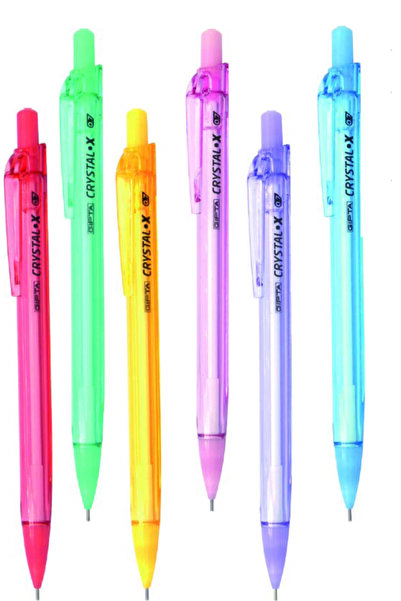 Gıpta قلم متعدد الألوان 0.7 مم 6 ألوان متقاطعة (48 حامل) 4-ك193000-5001