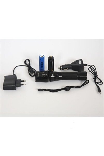 Police Polıce Ps-46 Cree T6 Ledli Şarjlı El Feneri