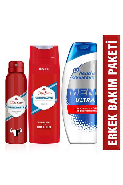 Old Spice H&s Şamp+ 400ml Duş Jel+150ml Deo White Water