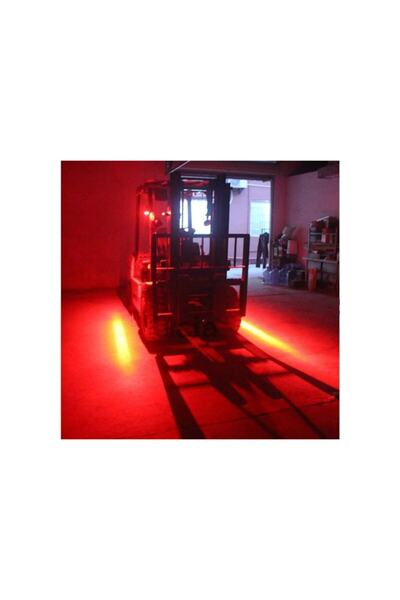 Genel Markalar Forklift Güvenlik Çalışma Lambası Iz Lambası Kırmızı