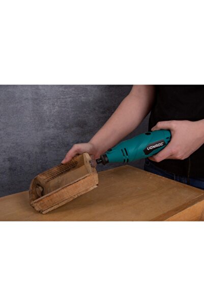 VONROC Multi Gravür El Motoru - 40 Çeşit Aksesuarlar - 160w