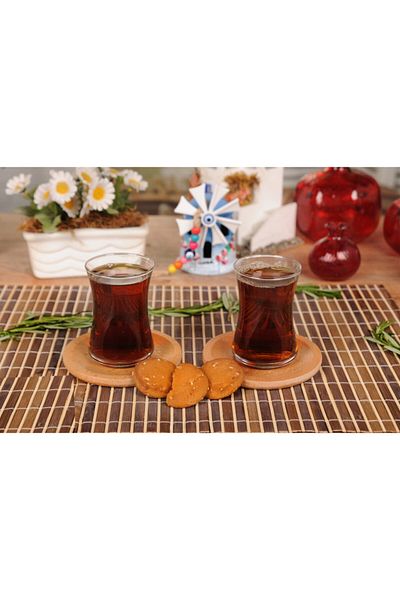 BERRY Wooden Plate Tea Set 2 Pieces