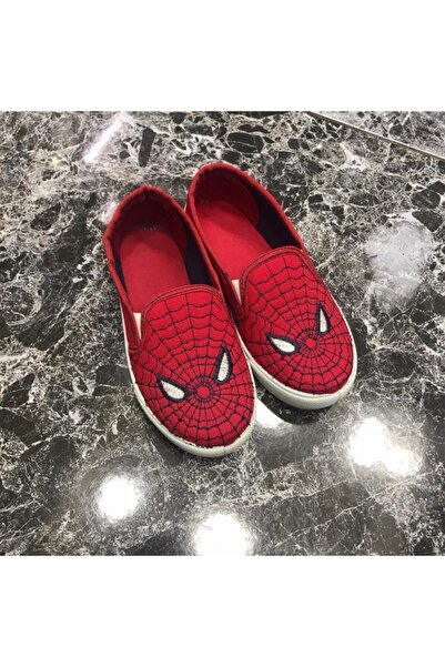 Genel Markalar Erkek Çocuk Kırmızı Örümcek Adam Espadril