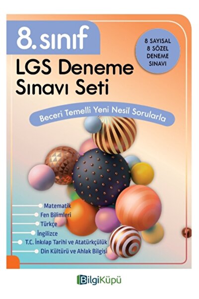 Tudem Yayınları Bilgiküpü 8.sınıf Lgs Deneme Sınav Seti