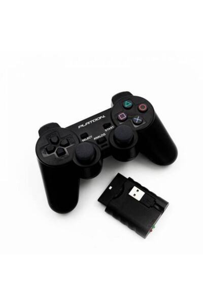 Platon Platoon Pl-2860 3in1 2.4ghz Analog Kablosuz Ps2-ps3-pc Uyumlu Oyun Kol...