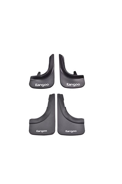 Leader Front Rear 4-Piece Mud Flaps Compatible with Renault Kango