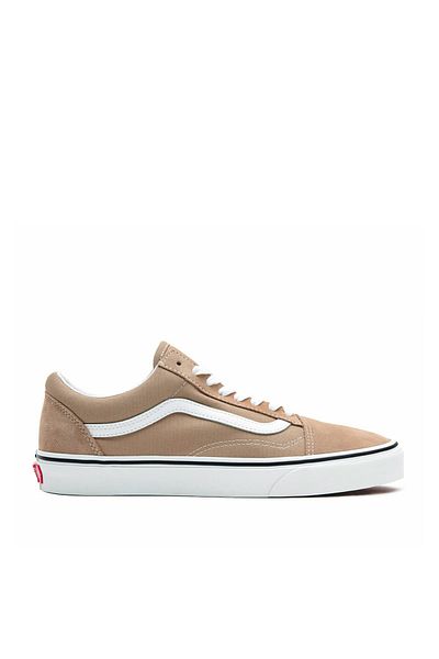 Vans Beige Unisex Sneaker - Lace-up Design