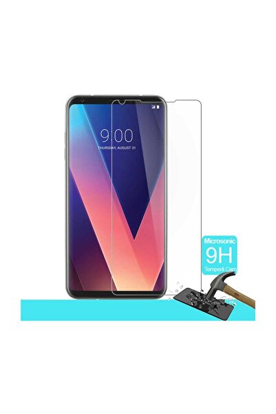 LG V30 Uyumlu Ekran Koruyucu Yeni Tasarım Hd Görüntü Cam Koruyucu