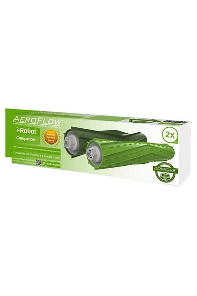 AeroFlow Original I-Robot Roomba E5 Plastic Brush Set (Guaranteed)