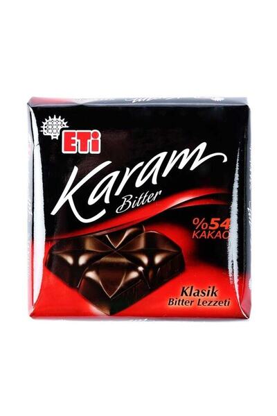 Eti %54 Bitter Kare 60 gr