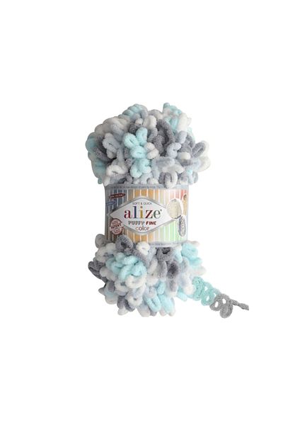 Alize 5939 Μοντέλο Puffy Fine Color Πλεκτό Χέρι - 5 Τεμάχια