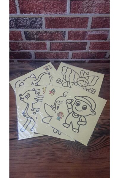 Hureggo Mini Kum Boyama 5'li Set